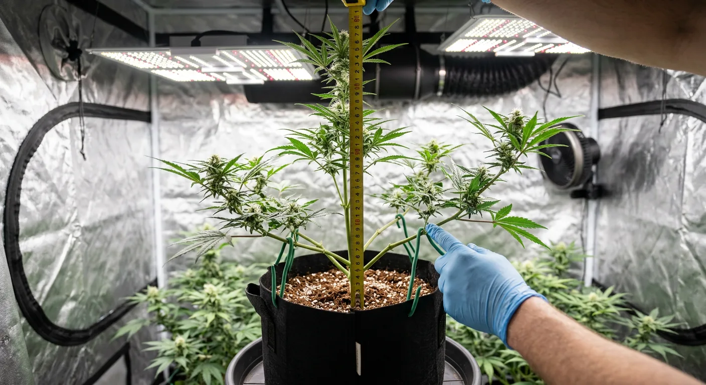 The Flowering Stretch: Managing Height During Weeks 1–3