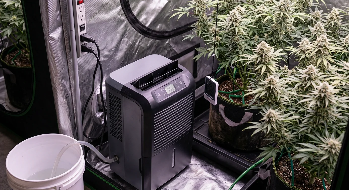 Humidifier for Cannabis Seedlings and Dry Environments