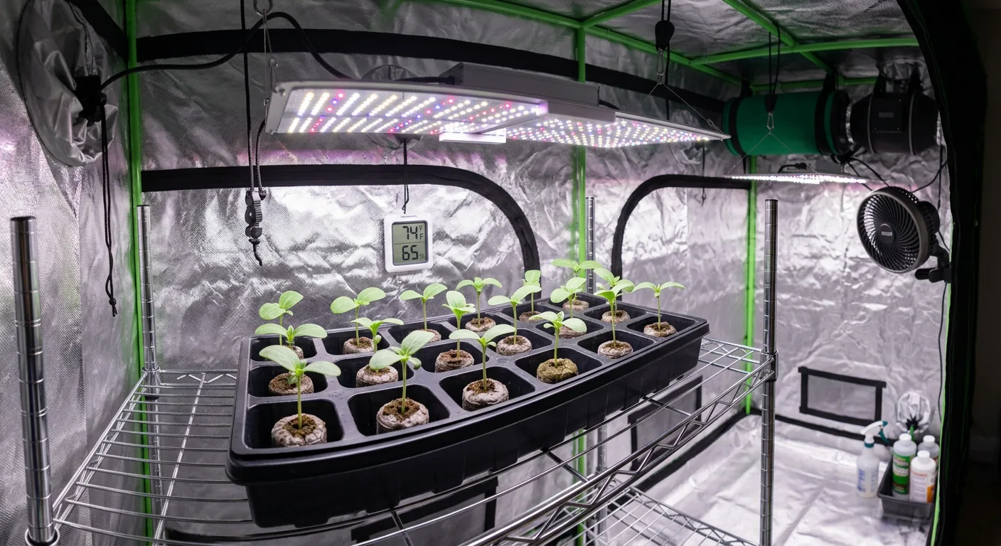 Seedling Light Requirements: How Much Is Enough?