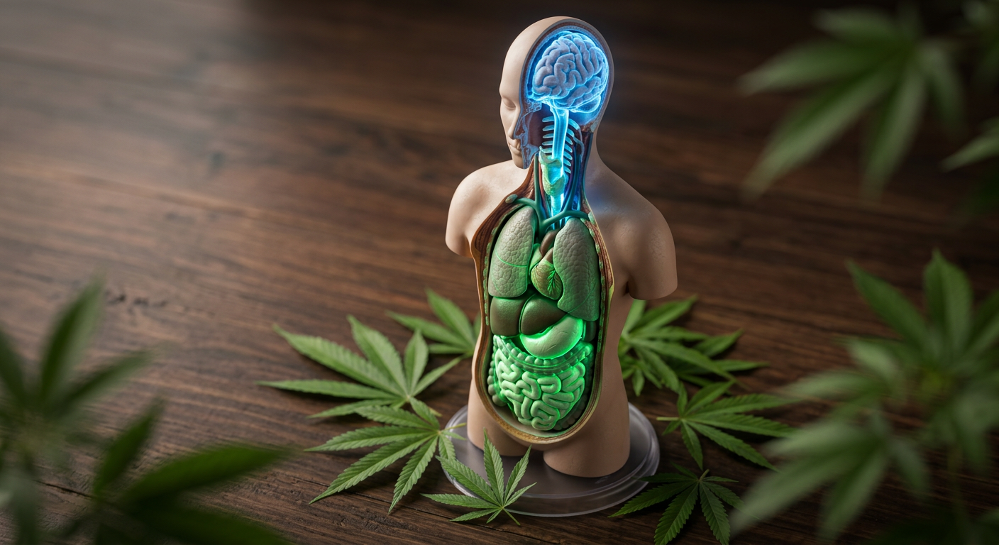 Where CB1 and CB2 Receptors Live in Your Body