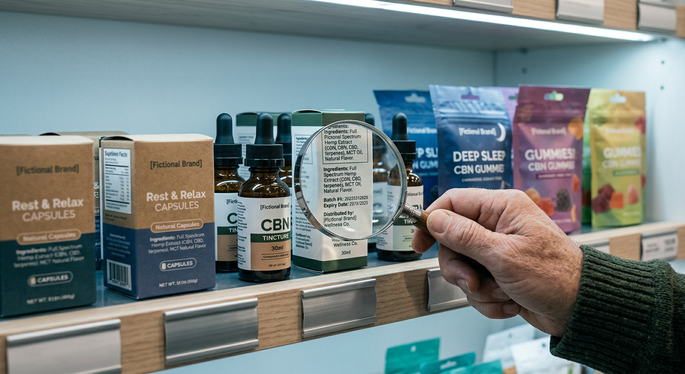 The Marketing vs. Reality Gap: 'High CBN' Products Examined