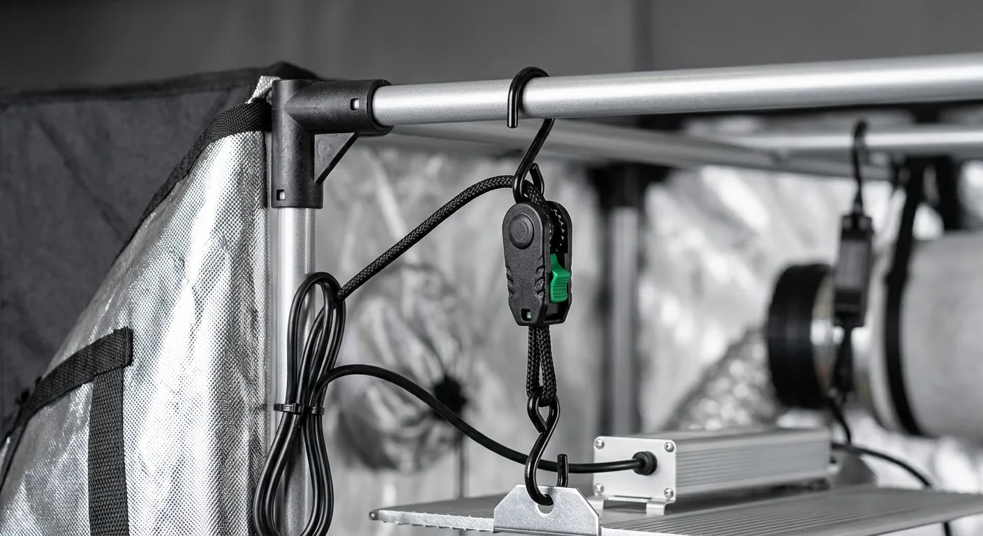 6. Light Installation and Height Adjustment