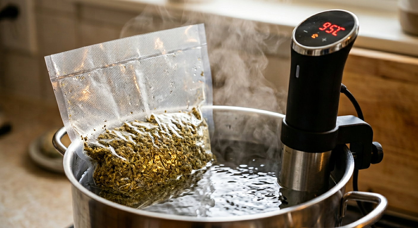 Step-by-Step: The Sous Vide Decarboxylation Method