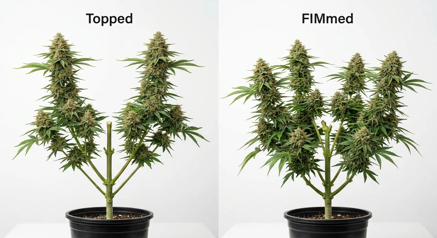 FIM vs Topping Cannabis: Which Technique Wins?