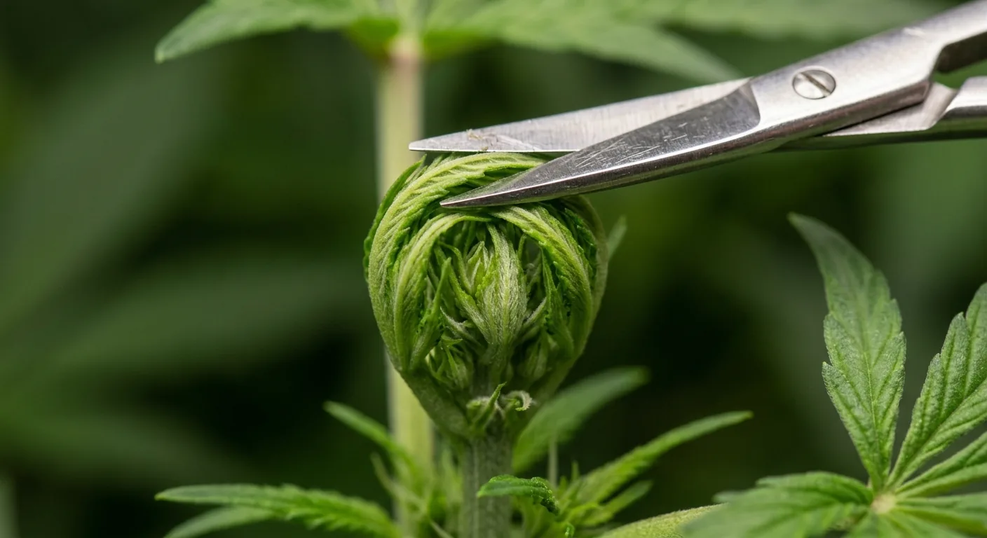 FIM Technique Step by Step: How to FIM Weed Correctly