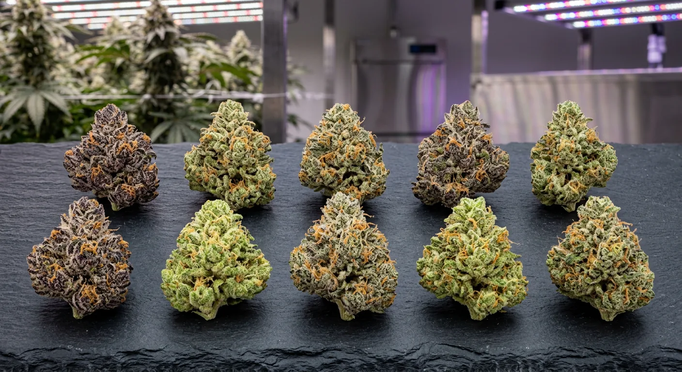 Complete Comparison: All 10 Strains Side by Side