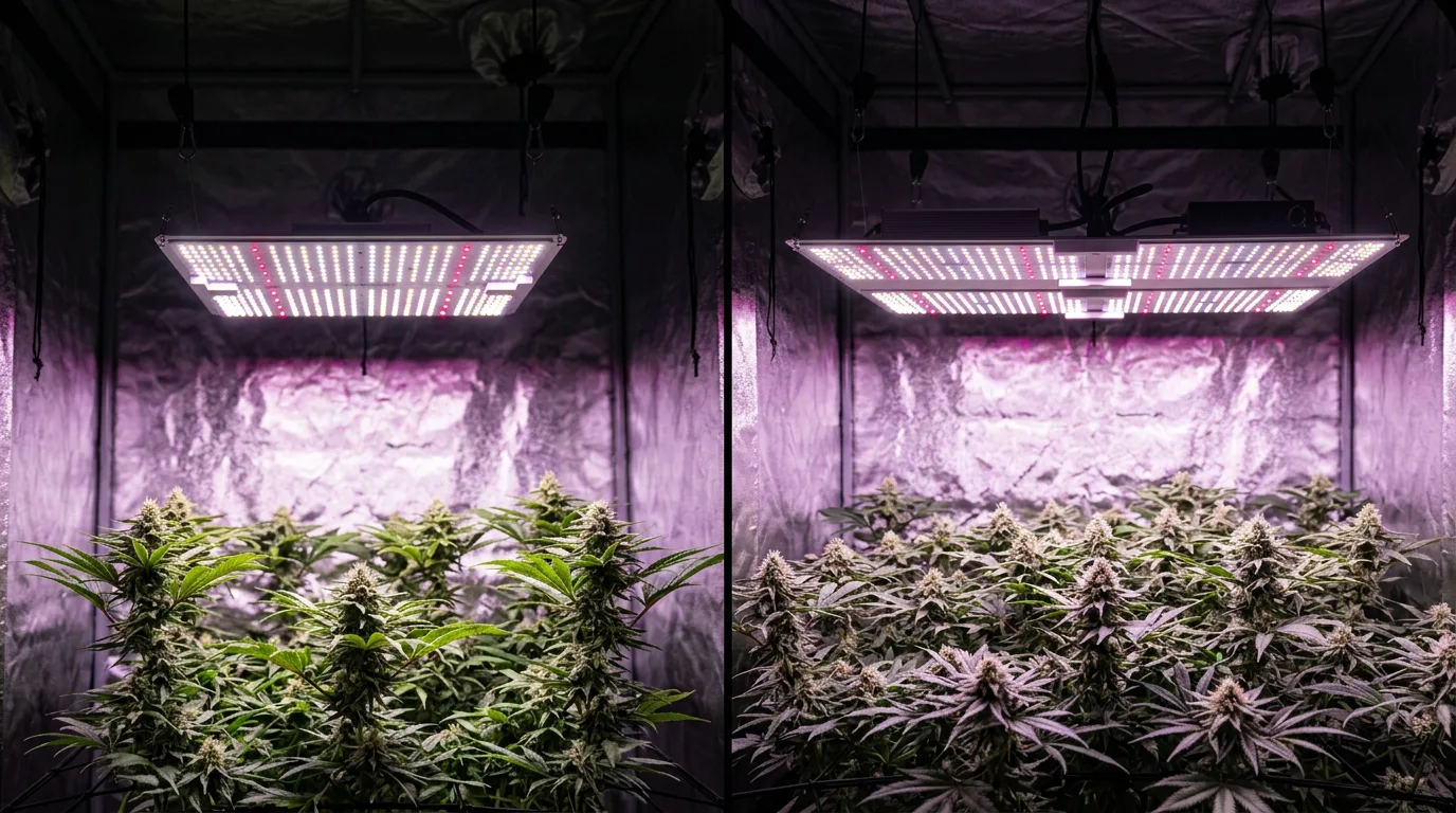 Light Wattage Requirements by Tent Size