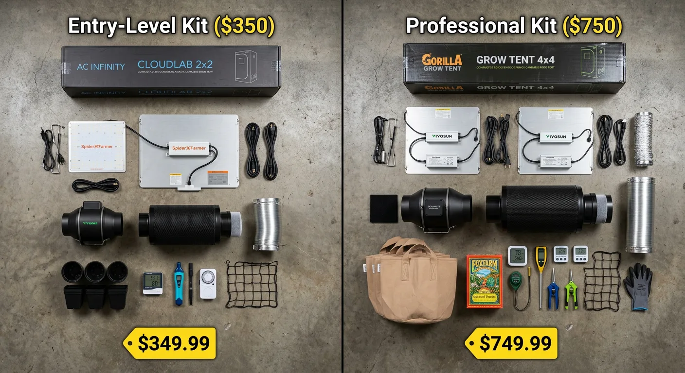 Full Kit Cost Comparison: 2×2 vs 4×4 Budget Breakdown