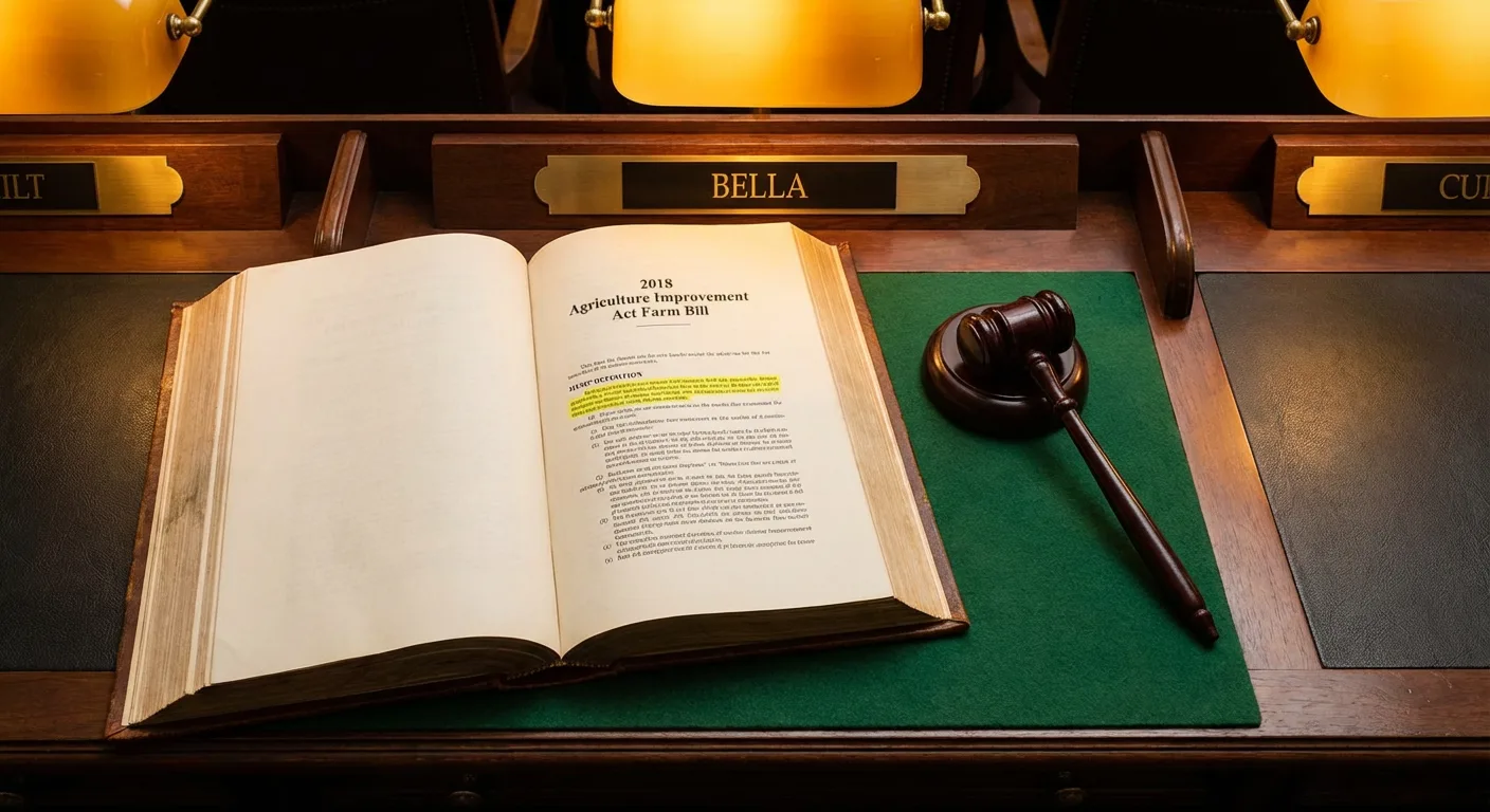 Section 781 of the Agriculture Improvement Act: What It Actually Says