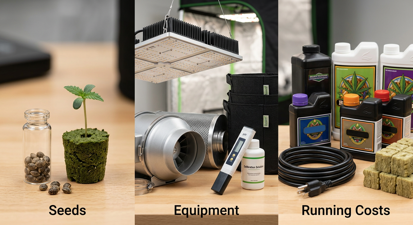 Cost Comparison: Seeds, Equipment, and Running Costs