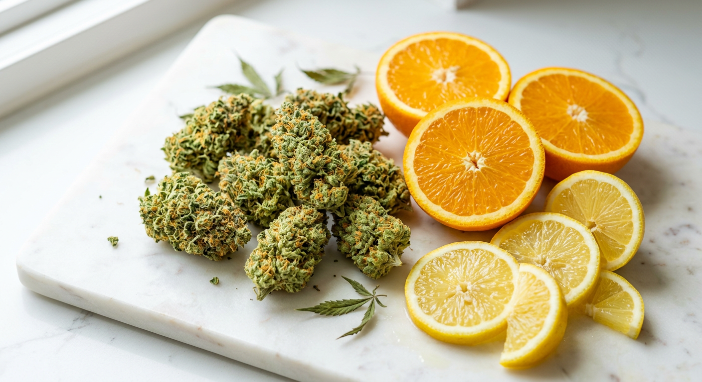 🟠 #8 — California Orange Bud Feminized: Citrus-Terpene Uplift