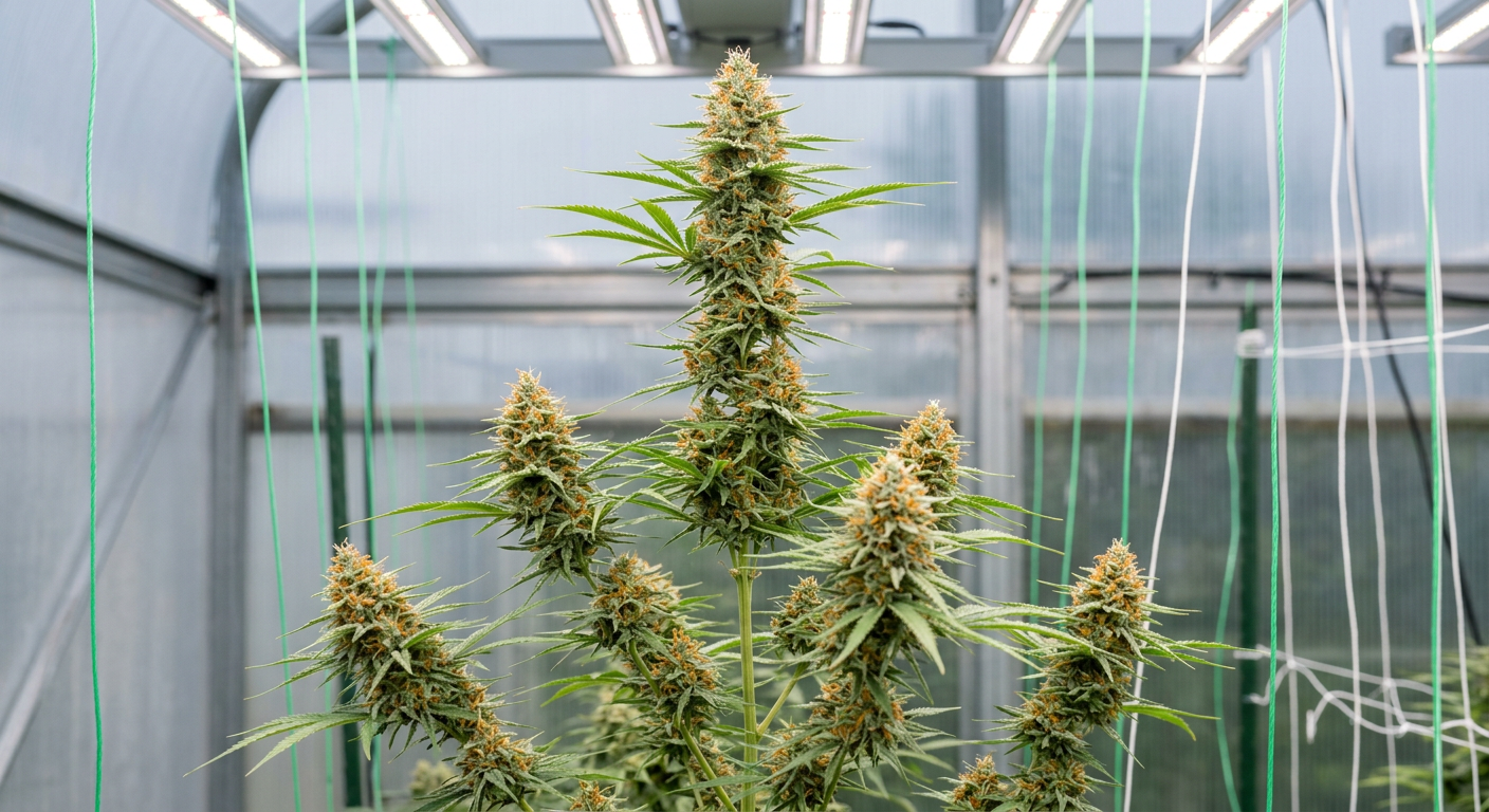 🔴 #9 — Tangerine Haze Feminized: Controlled Sativa Energy