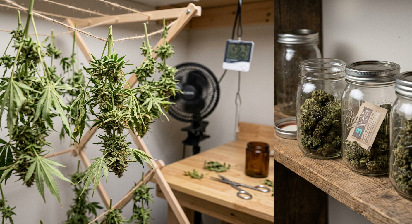 Drying and Curing Your First Beginner Harvest
