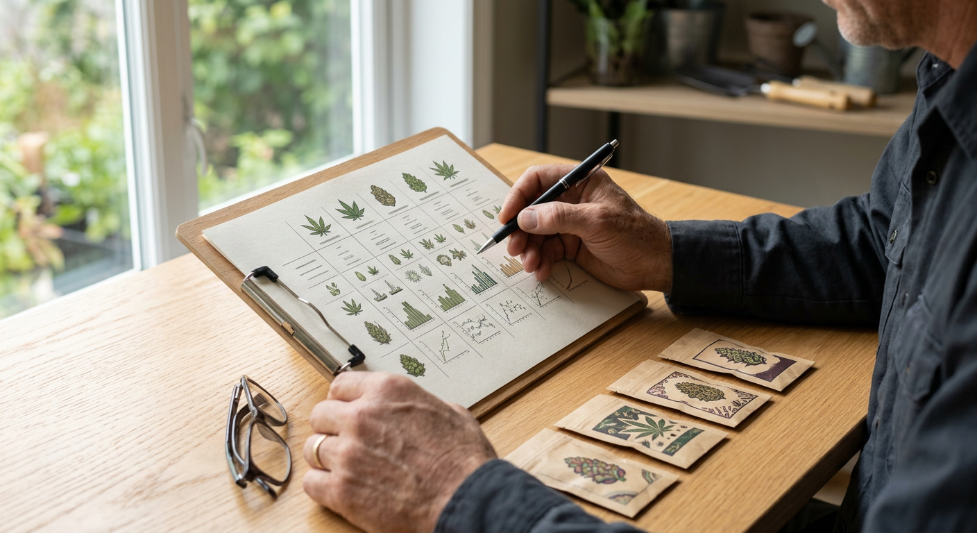 Indoor Strain Comparison Table