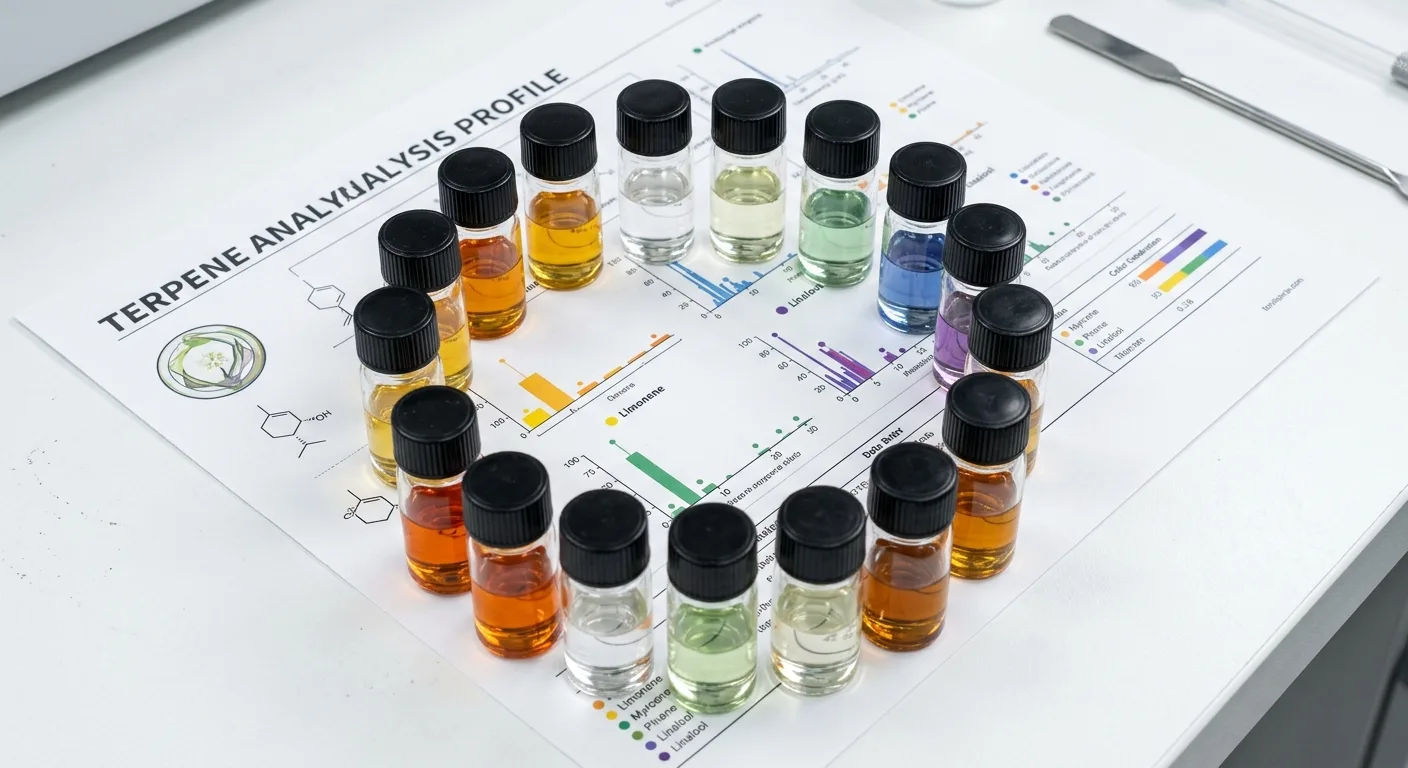 Terpene Profile Comparison Table: All 15 Strains at a Glance