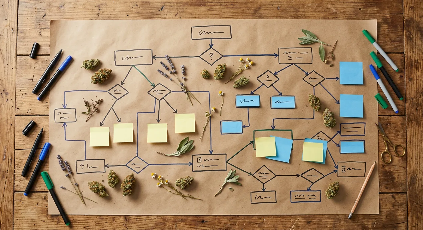 Decision Matrix: Symptom → Terpene Profile → Strain Family