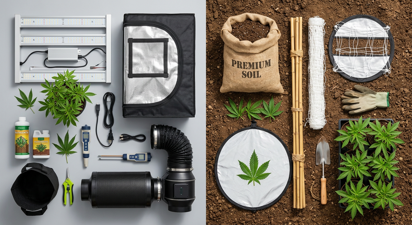 Indoor vs Outdoor Yield: A Side-by-Side Comparison