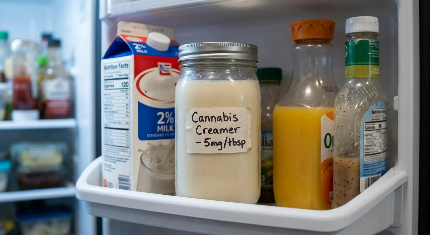 Method 2: Cannabis-Infused Creamer (Make-Ahead Batch Recipe)