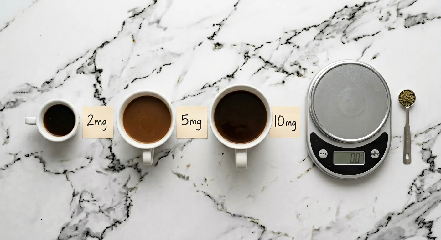Cannabis Coffee Dosing: How Much THC per Cup