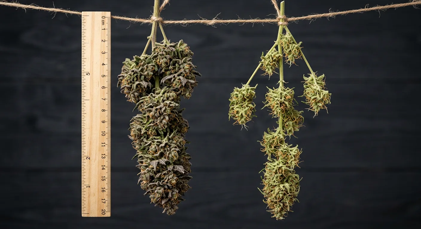 Strain-Specific Drying Times: Dense Indicas vs Airy Sativas