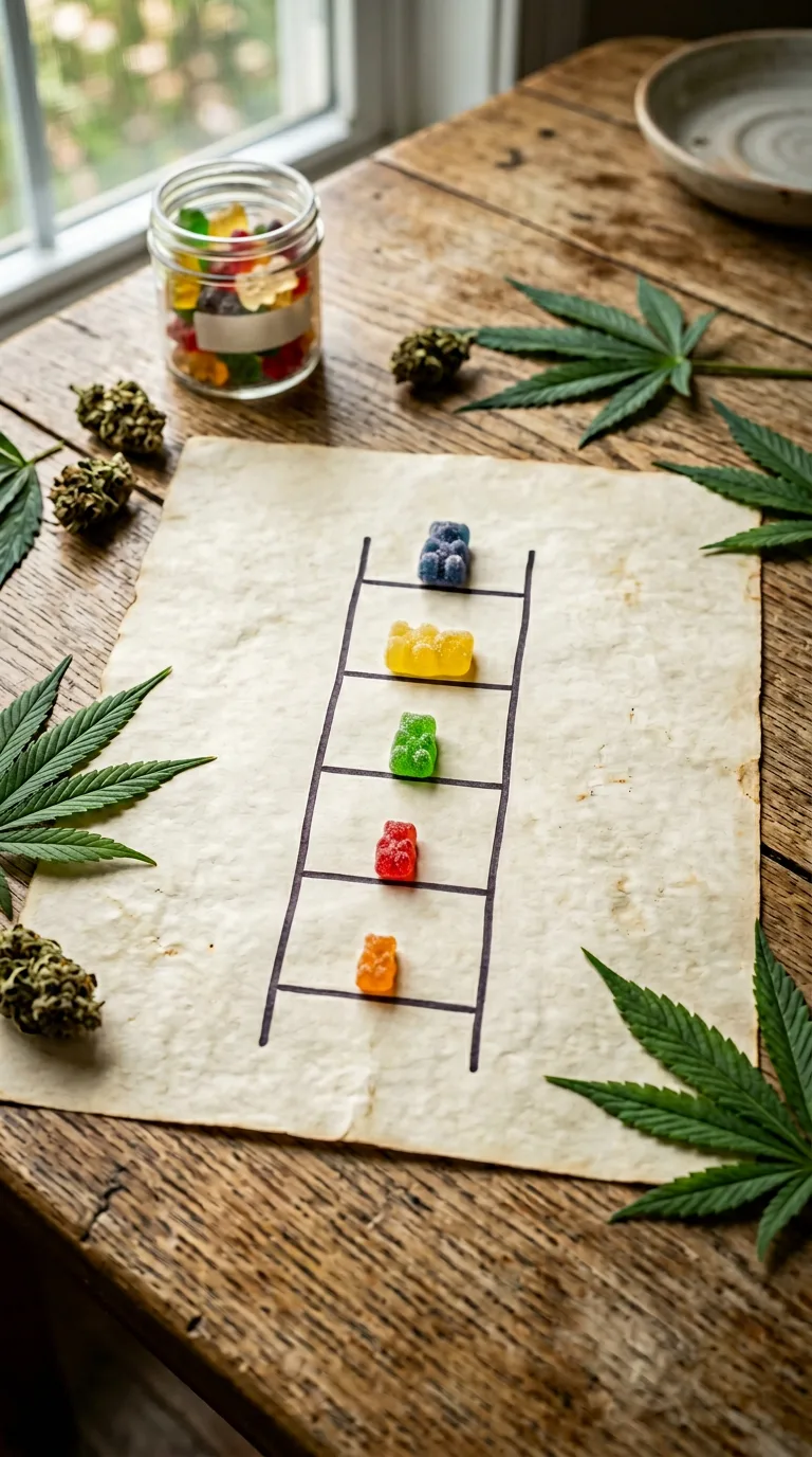 The Edibles Dosing Ladder: From 2.5mg to 50mg+