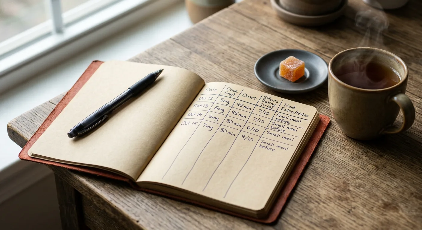 Building Your Personal Edibles Dosing Log