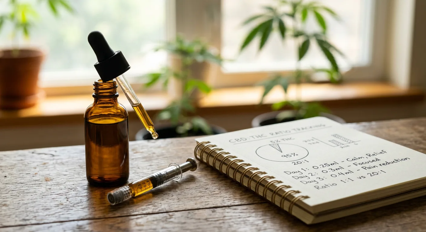 THC:CBD Ratio Guide for Pain — Matching the Ratio to Your Condition