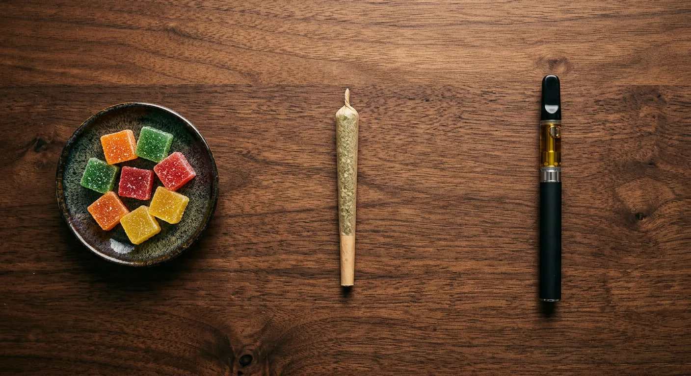 Edibles vs Smoking vs Vaping for Sleep