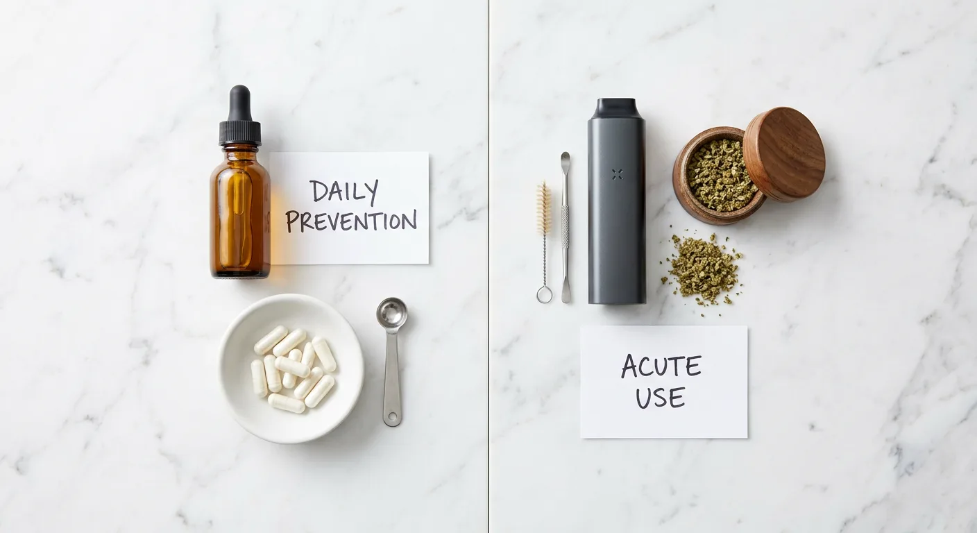 Preventive vs. Acute Cannabis Use for Migraines