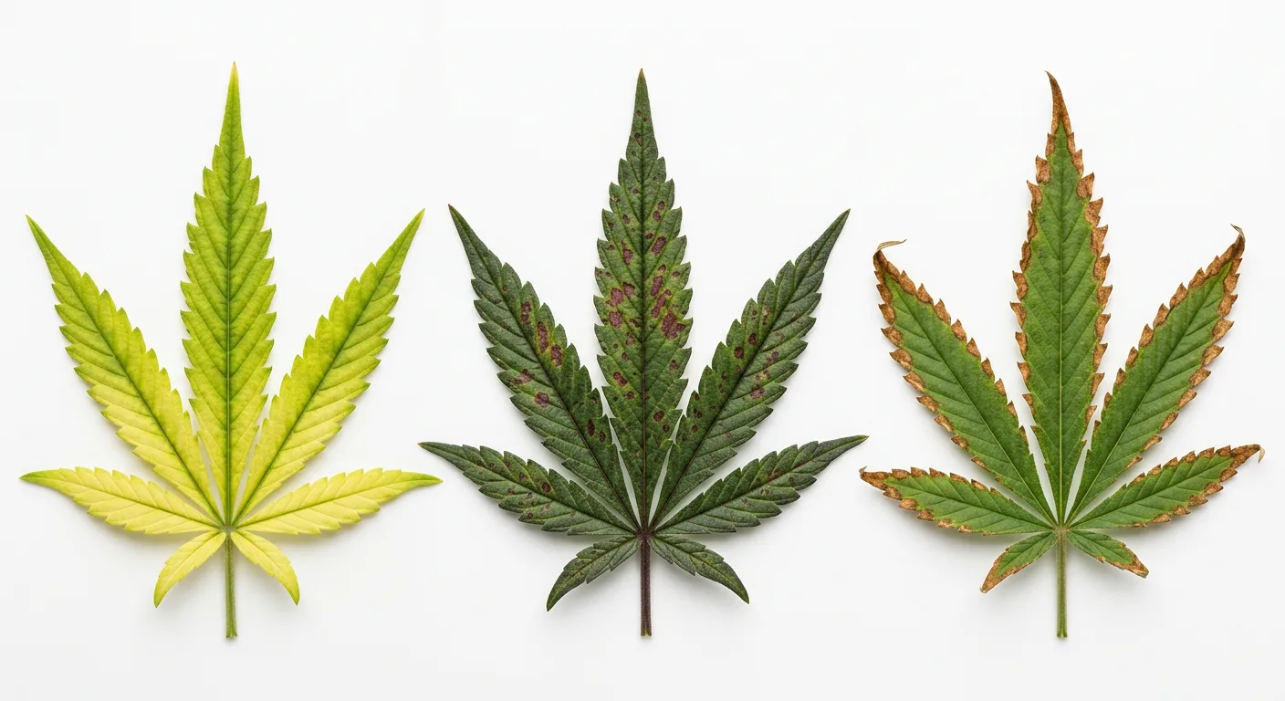 Identifying Cannabis Nutrient Deficiency Signs
