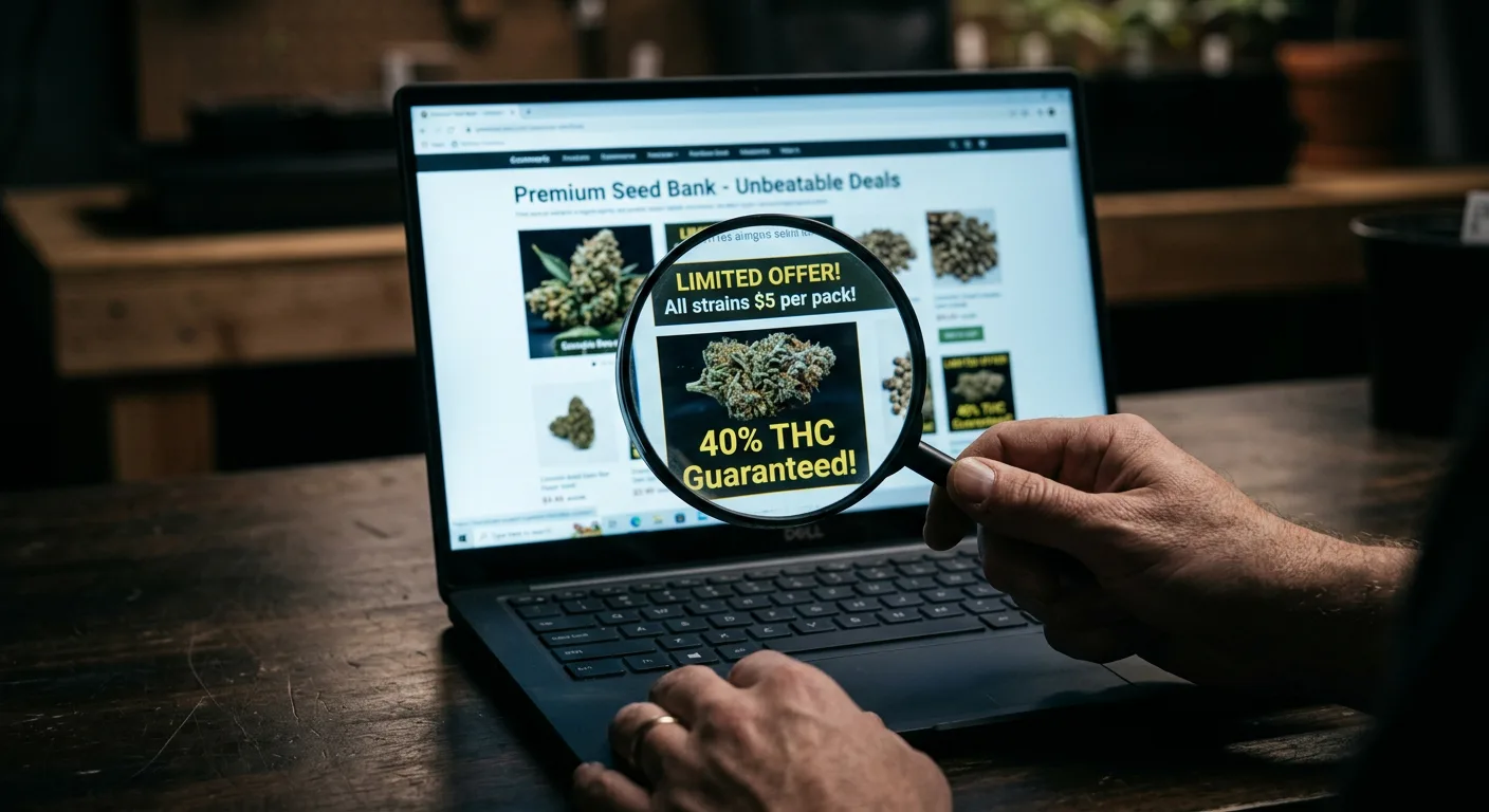 The 12 Biggest Cannabis Seed Bank Red Flags