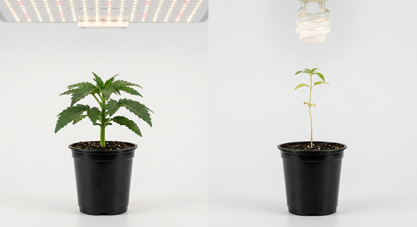 Problem #2: Stretching and Etiolation (Seedling Too Tall)