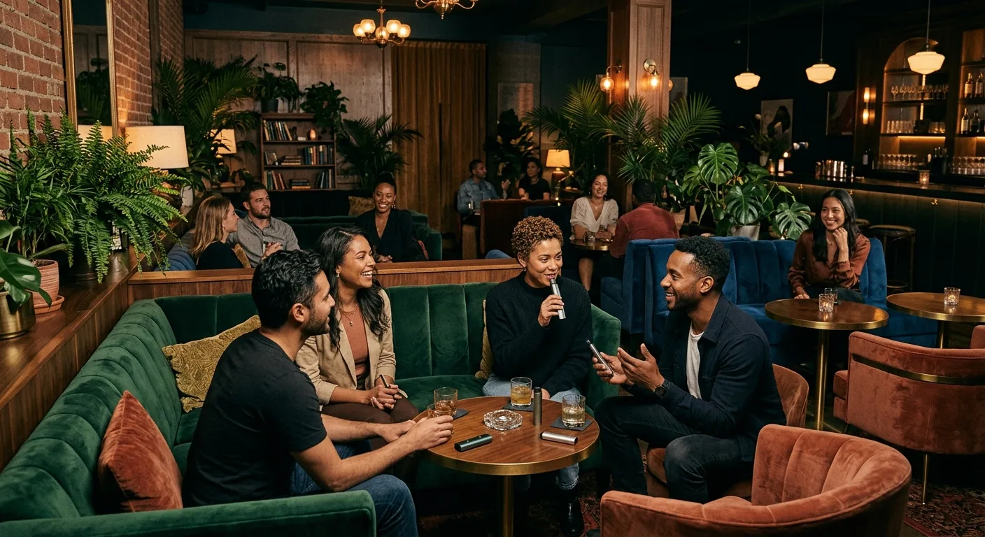 Consumption Lounges & Social Spaces: Where Visitors Can Actually Smoke