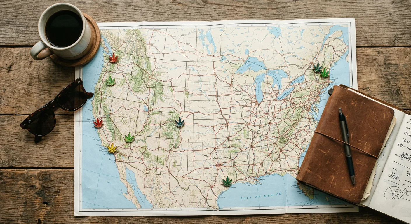 State-by-State Quick Reference: Visitor Cannabis Rules 2026