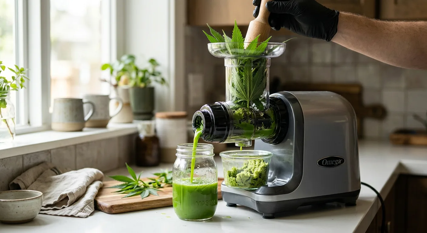 How to Preserve CBDA: Juicing, Cold Extraction & Handling