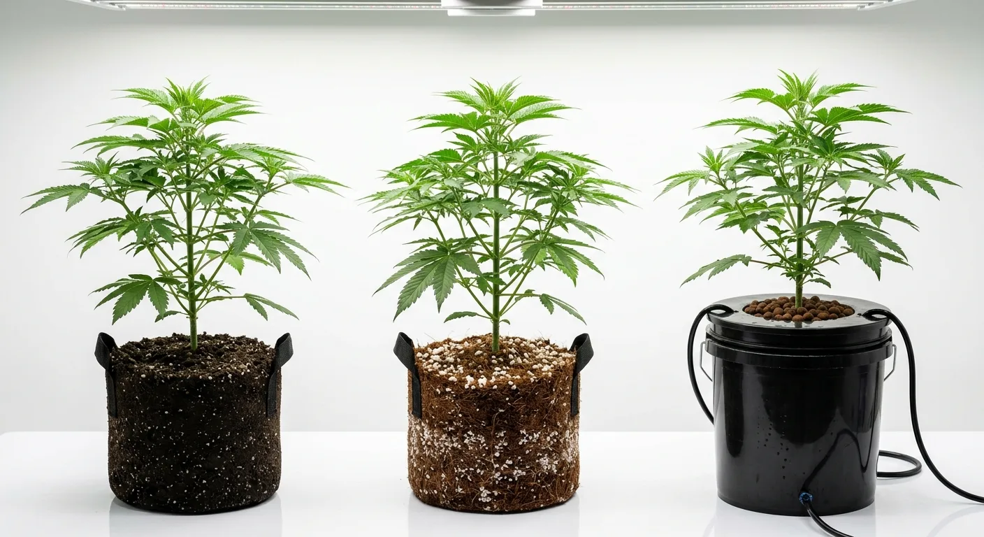 Coco Coir vs Soil vs Hydroponics: The Honest Comparison