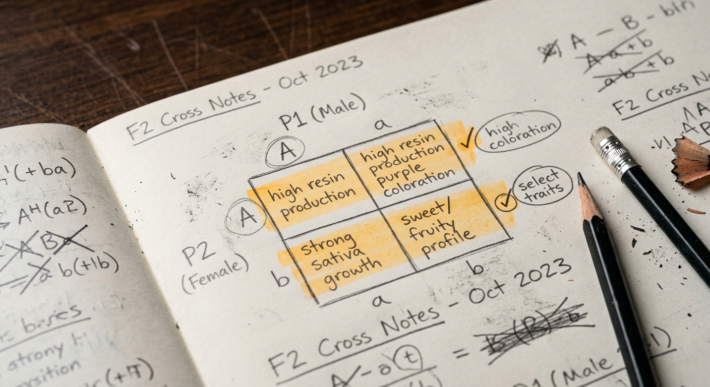 Dominant and Recessive Genetic Traits in Cannabis