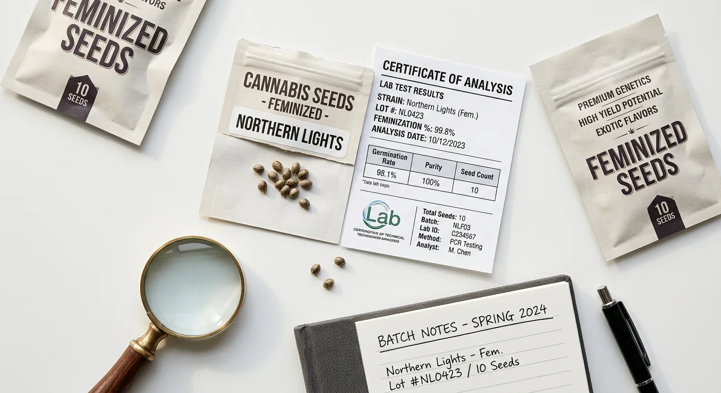 Reading Seed Bank Feminization Claims: Vague vs. Verified