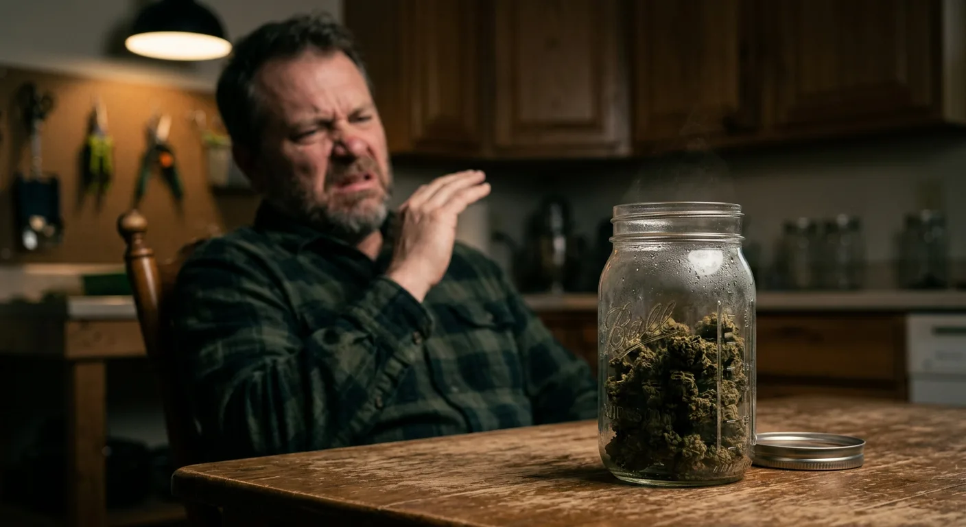 Step 4 — Cannabis Smells Like Ammonia in the Jar: What Happened and What to Do