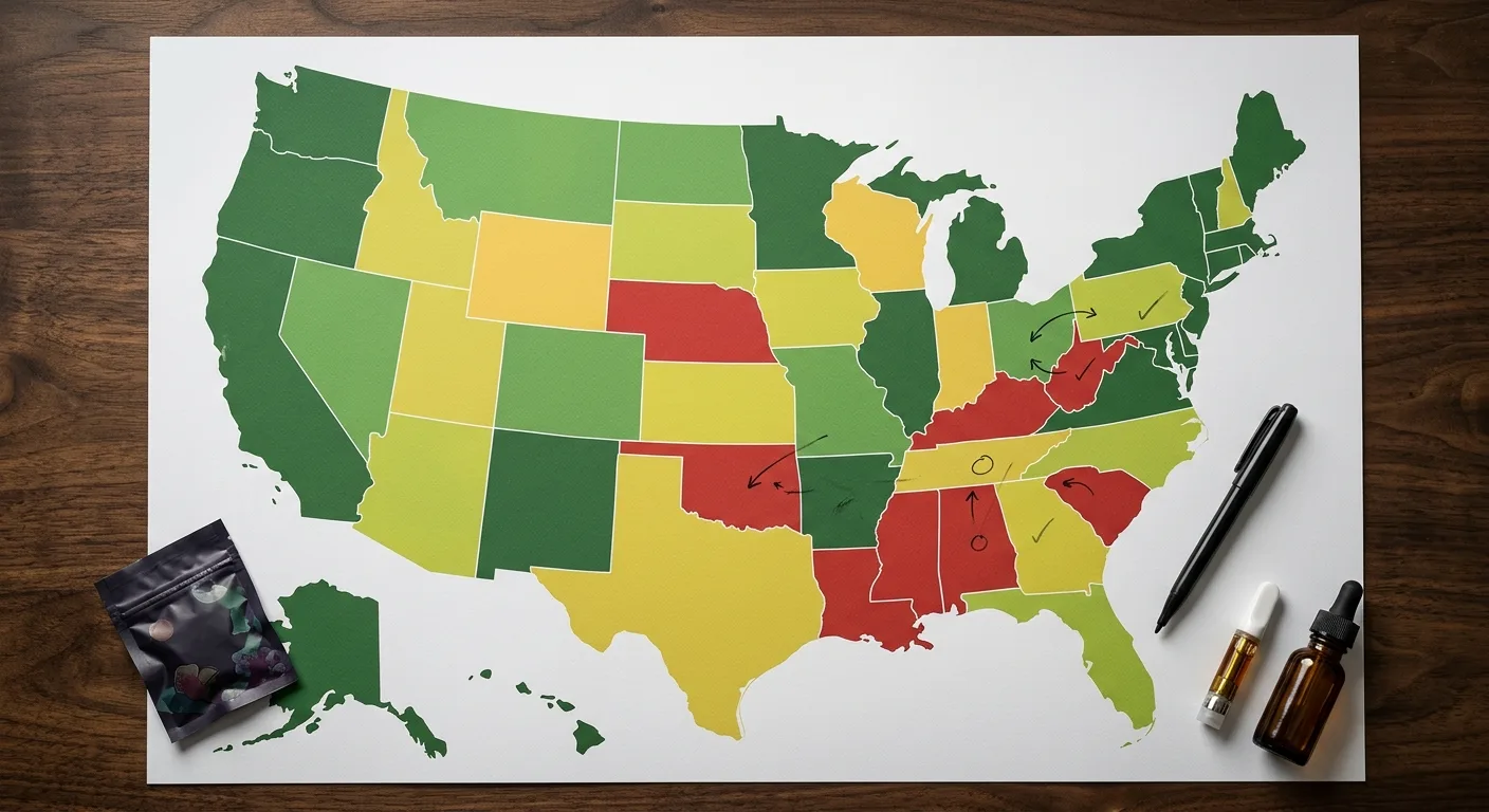 Hemp THC State Bans 2026: The Live Tracker Table