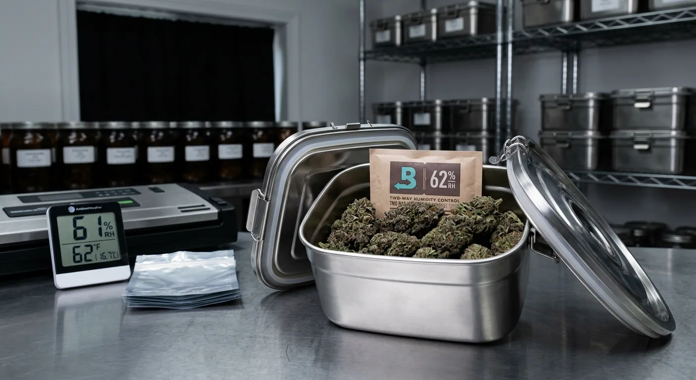 Long-Term Storage: Keeping Cured Cannabis at Peak Quality