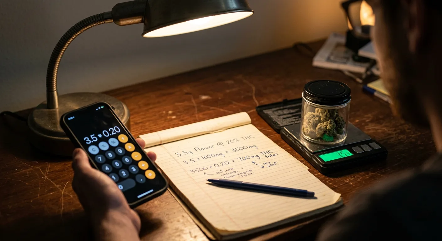 The Dosing Calculator: How to Calculate THC Per Gummy