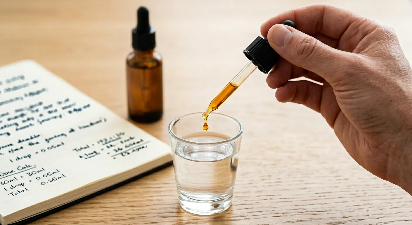 How to Dose Your Homemade Cannabis Tincture