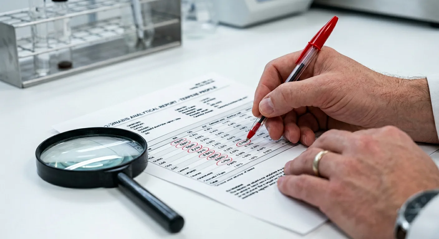 Red Flags on Cannabis Lab Reports: What to Watch For