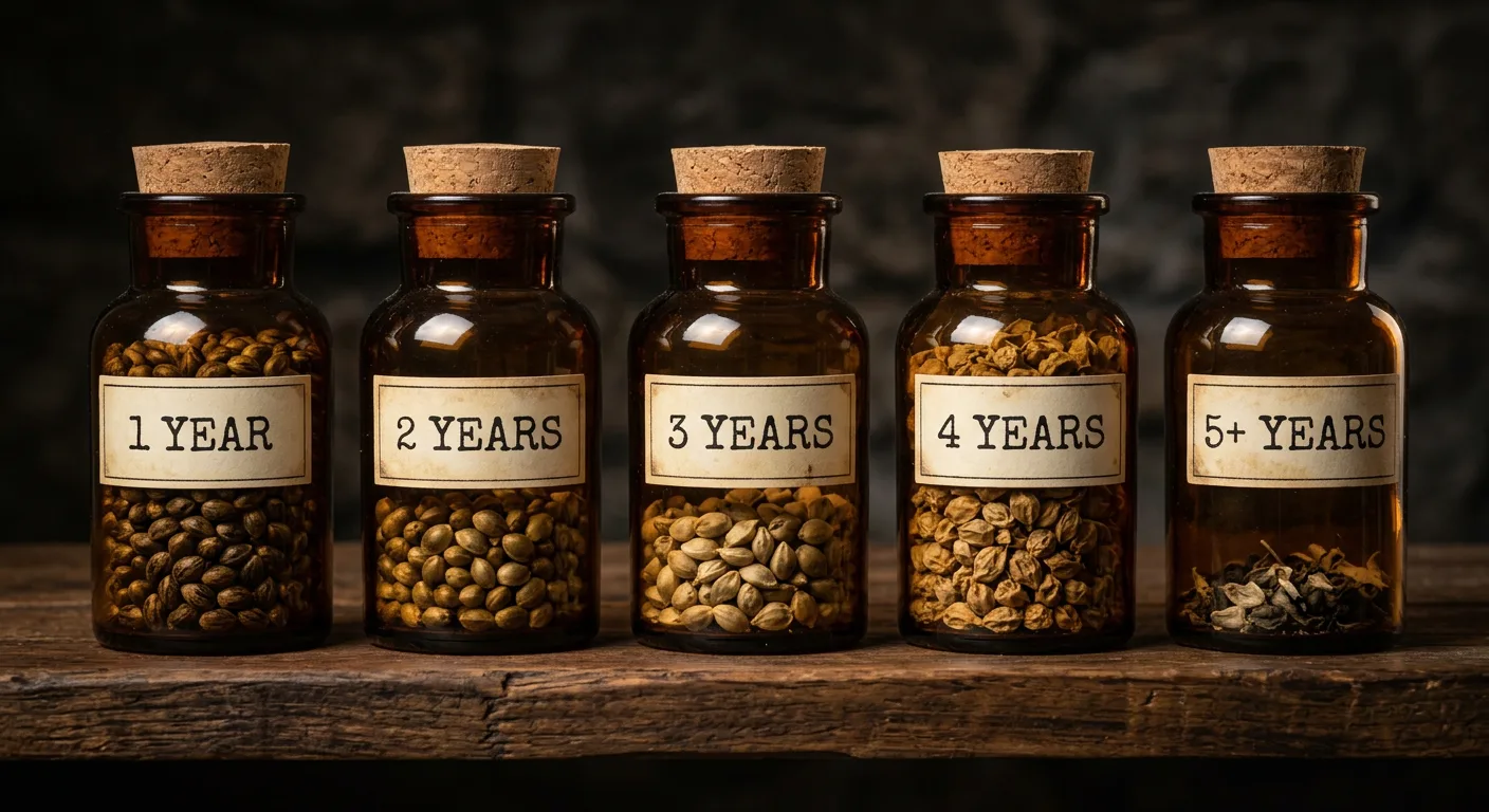 How Long Do Cannabis Seeds Last? Storage Life by Method