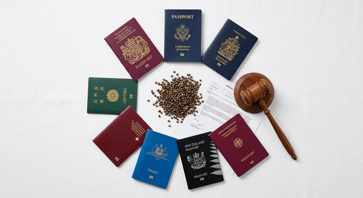 International Cannabis Seed Laws at a Glance: Comparison Table