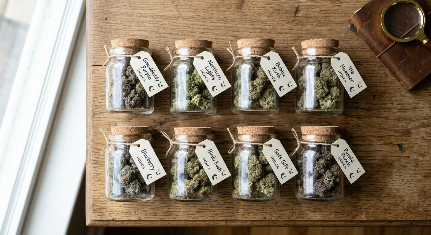 Strain Selection Table: Rated by Linalool and Myrcene Dominance