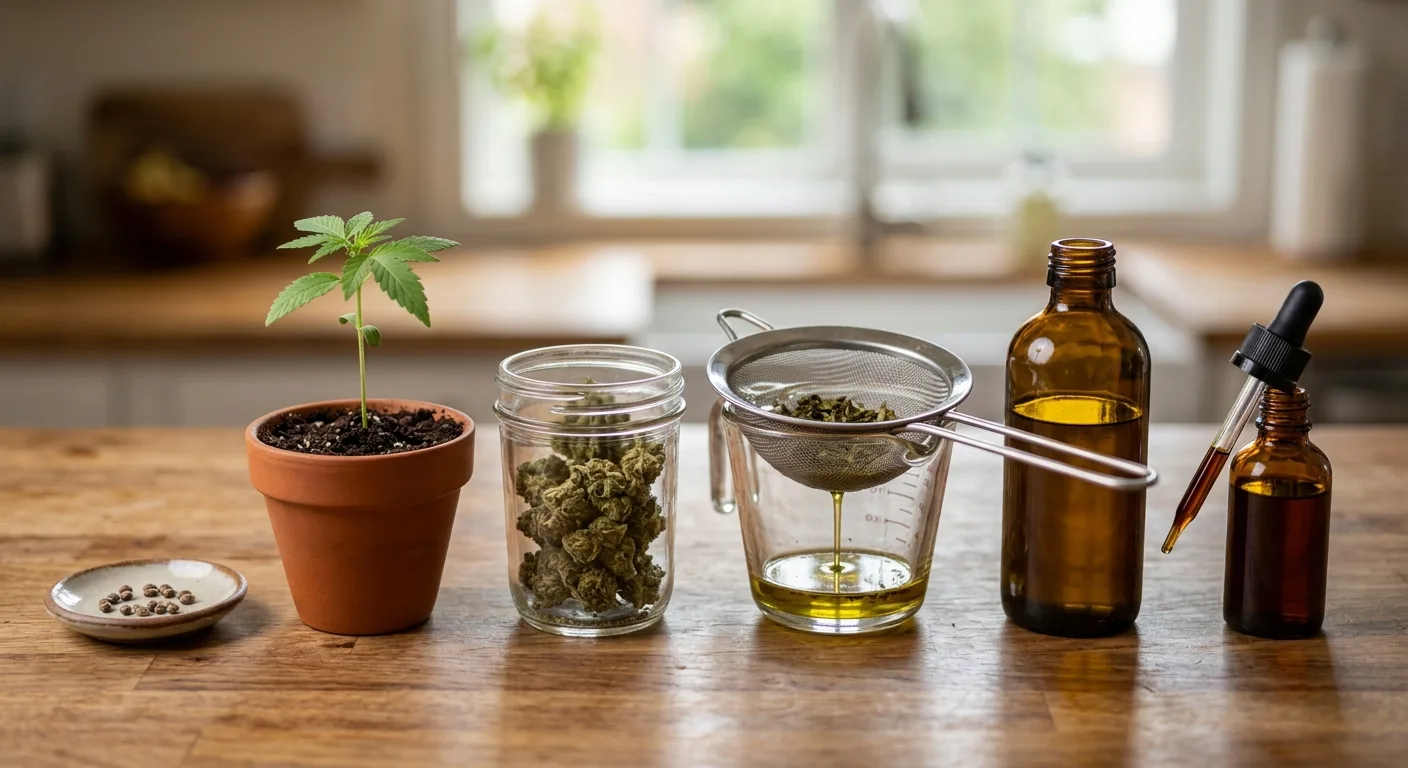 The Home Grow Math: CBD Oil From Seed to Bottle
