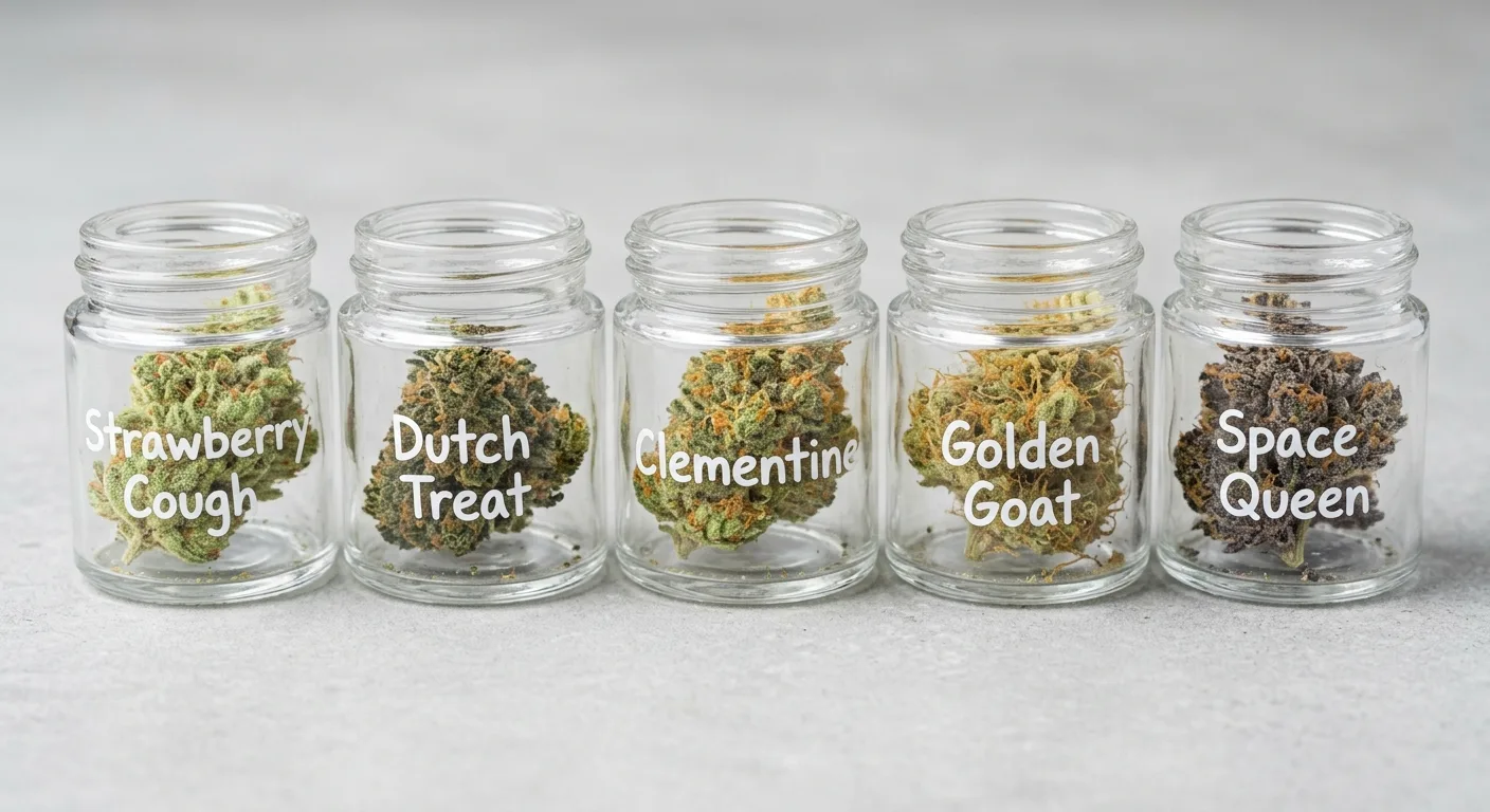 Cannabis Strains with High Ocimene Content