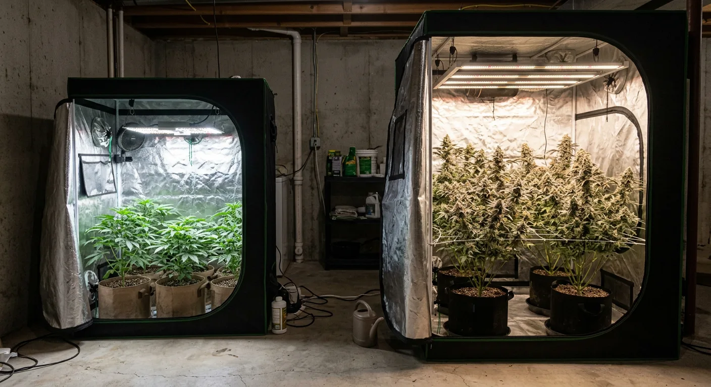 Two Core Methods: Photoperiod Two-Tent vs Autoflower Single-Tent